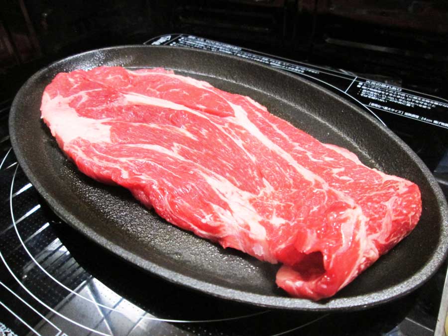 ラージステーキプレート 肉6