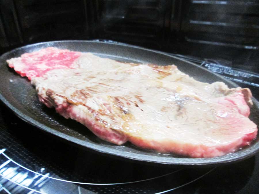 ラージステーキプレート 肉8