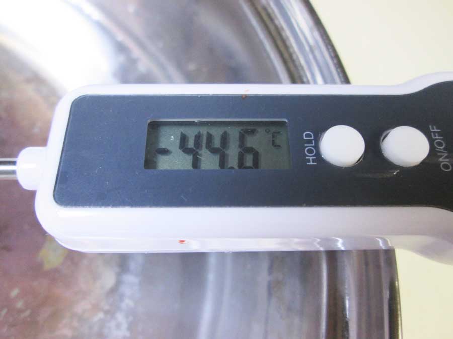 ダイソー デジタルキッチン温度計 ドライアイス6