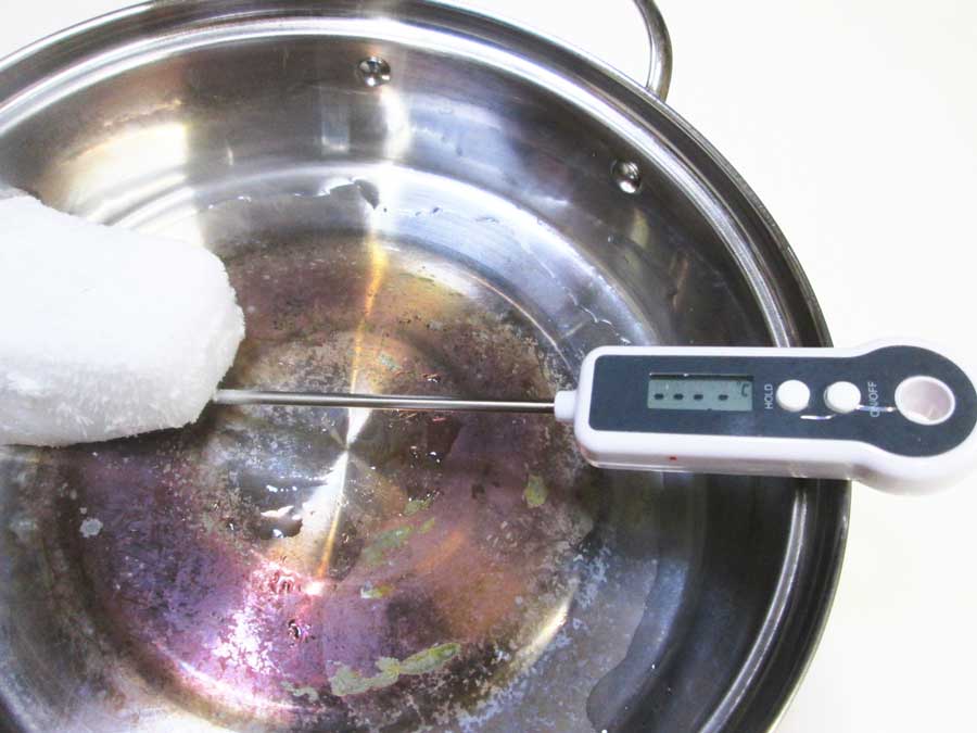 ダイソー デジタルキッチン温度計 ドライアイス8