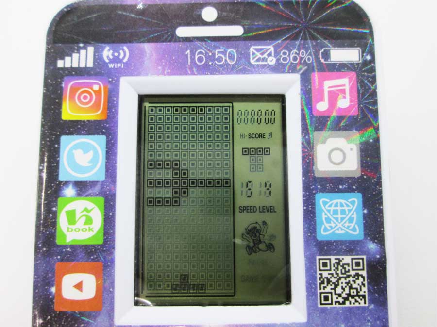 ダイソー LCDゲーム ブロックエックス 本体32